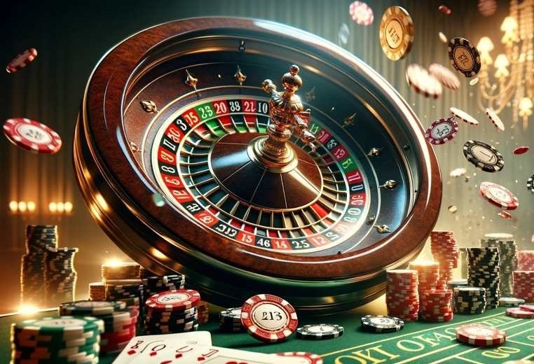 Cyber Roulette Wheel